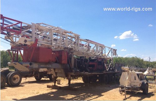 1985 Built Gardner Denver 2500 Drilling Rig for Sale